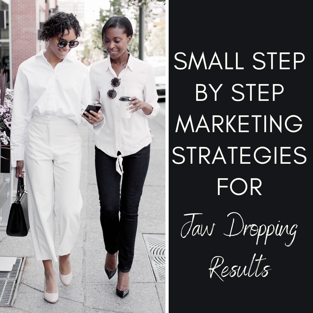Small step by step marketing habits 